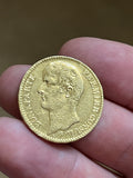 40 Francs Napoleon Bonaparte Consul -An XI A - Nettoyée mais belle!