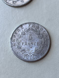 5 Francs Napoleon - Reverse Empire - 1809 K Bordeaux